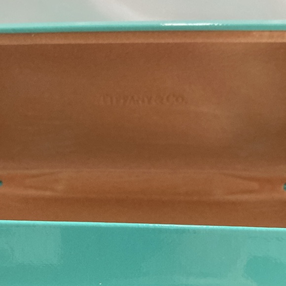 TIFFANY & CO TF2078 8163 Black & Tiffany Blue Eyeglasses box hardsoft case cloth - Picture 15 of 16